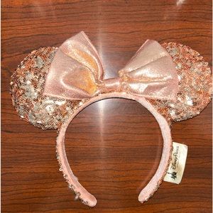 Rose gold Mickey Minnie Mouse Ears Official Disney Parks Merch